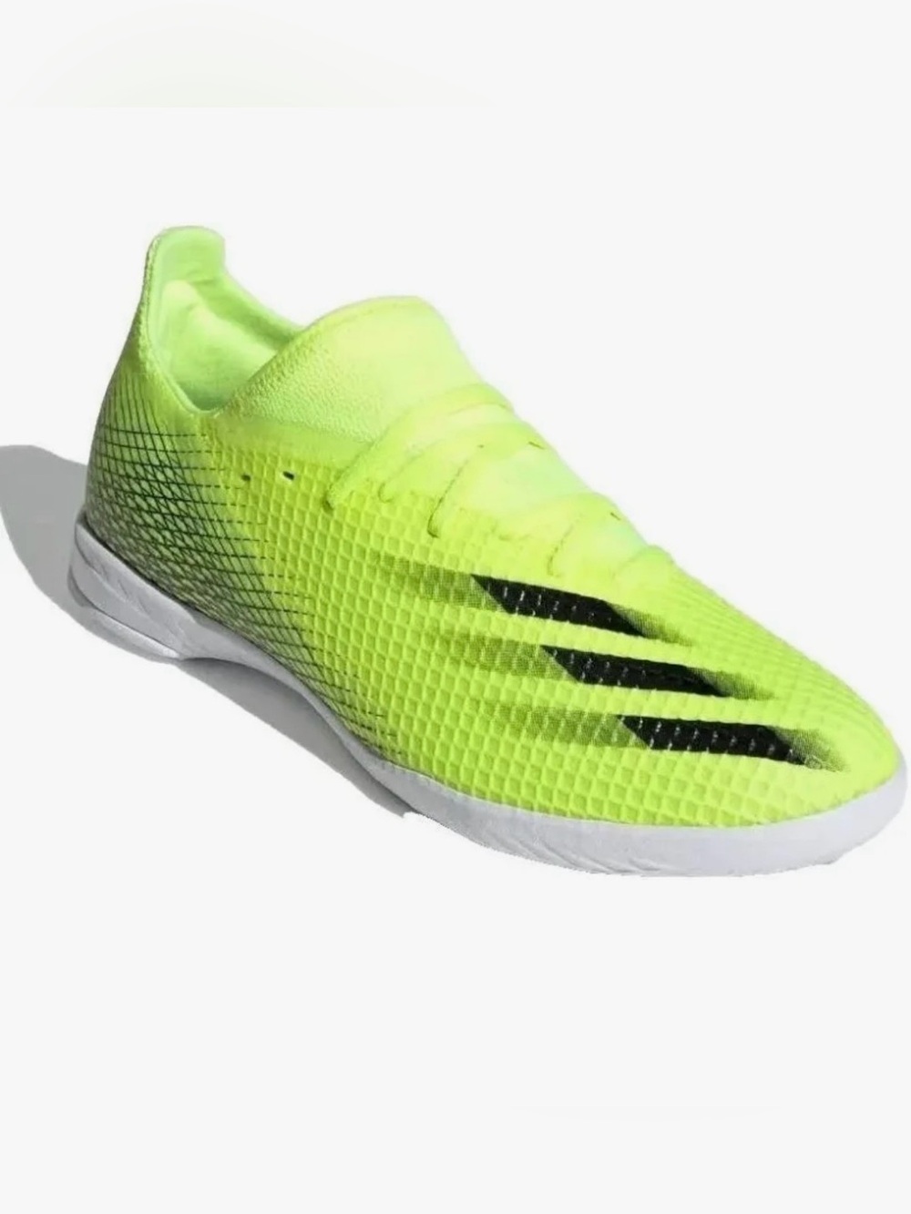 Adidas X Ghosted.3 Indoor Boys Athletic Shoes Yellow FW6924 Size 3